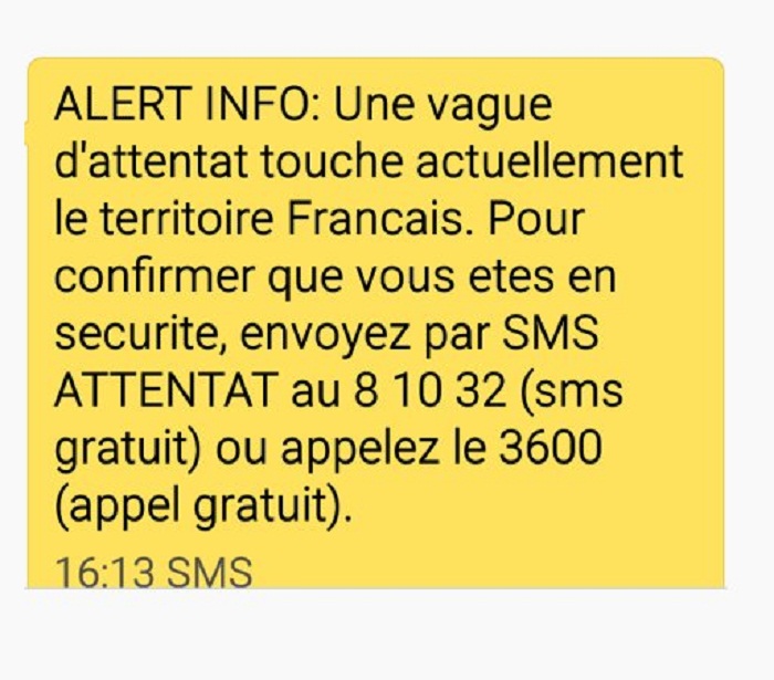 Les spams téléphoniques surfent sur la peur de l`attentat